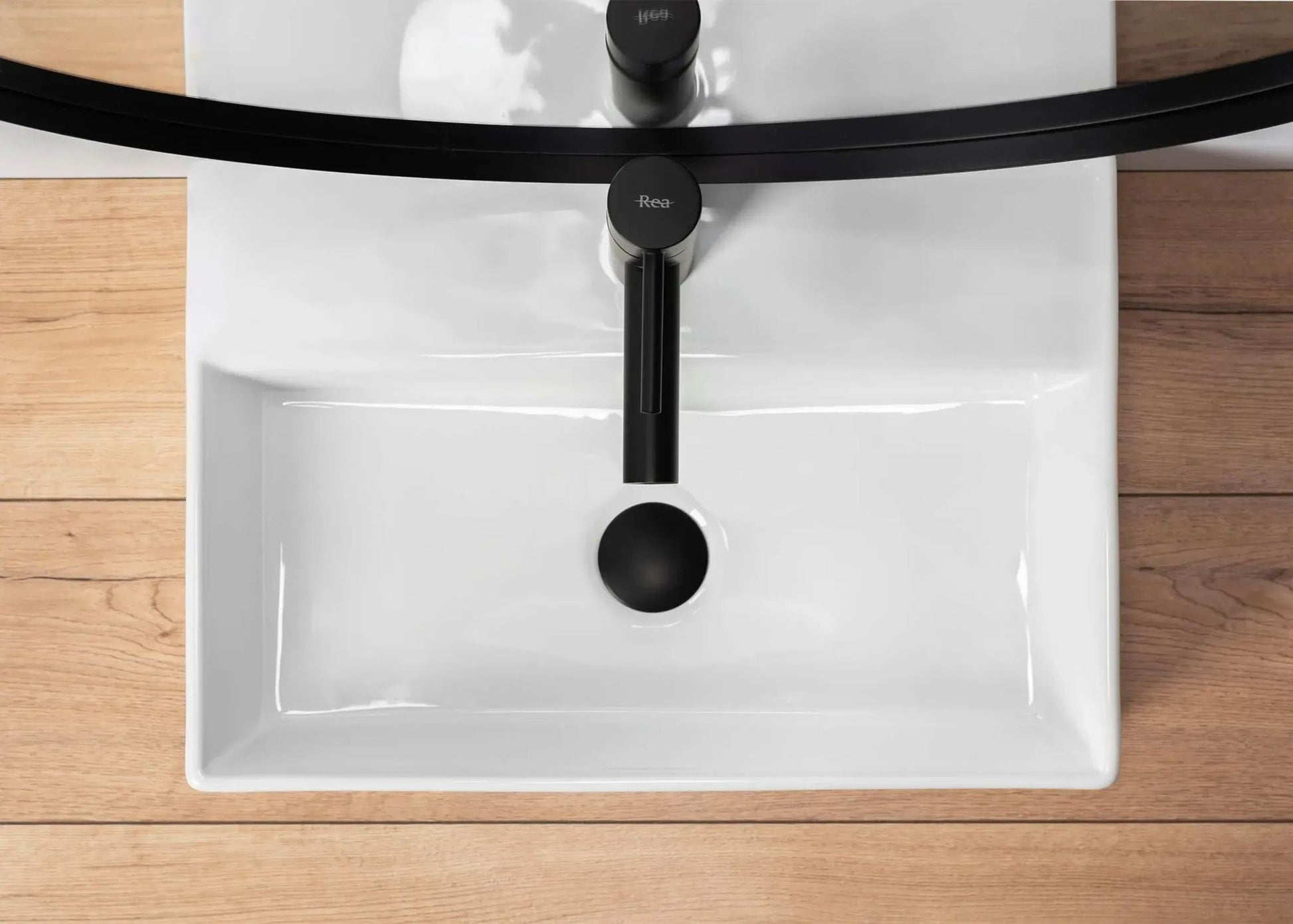 Aufsatz/Wand-Becken Rea Valeria N 4