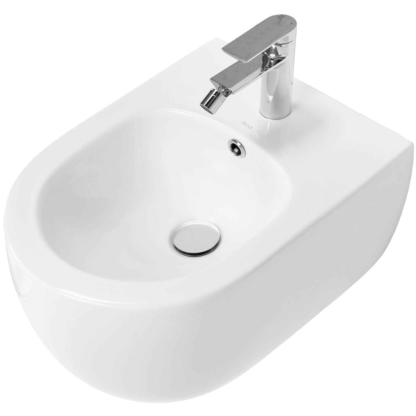 Wandhängendes Bidet Rea Olivier White  4