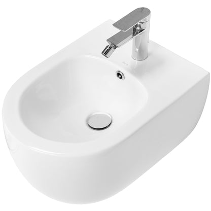 Wandhängendes Bidet Rea Olivier White  4