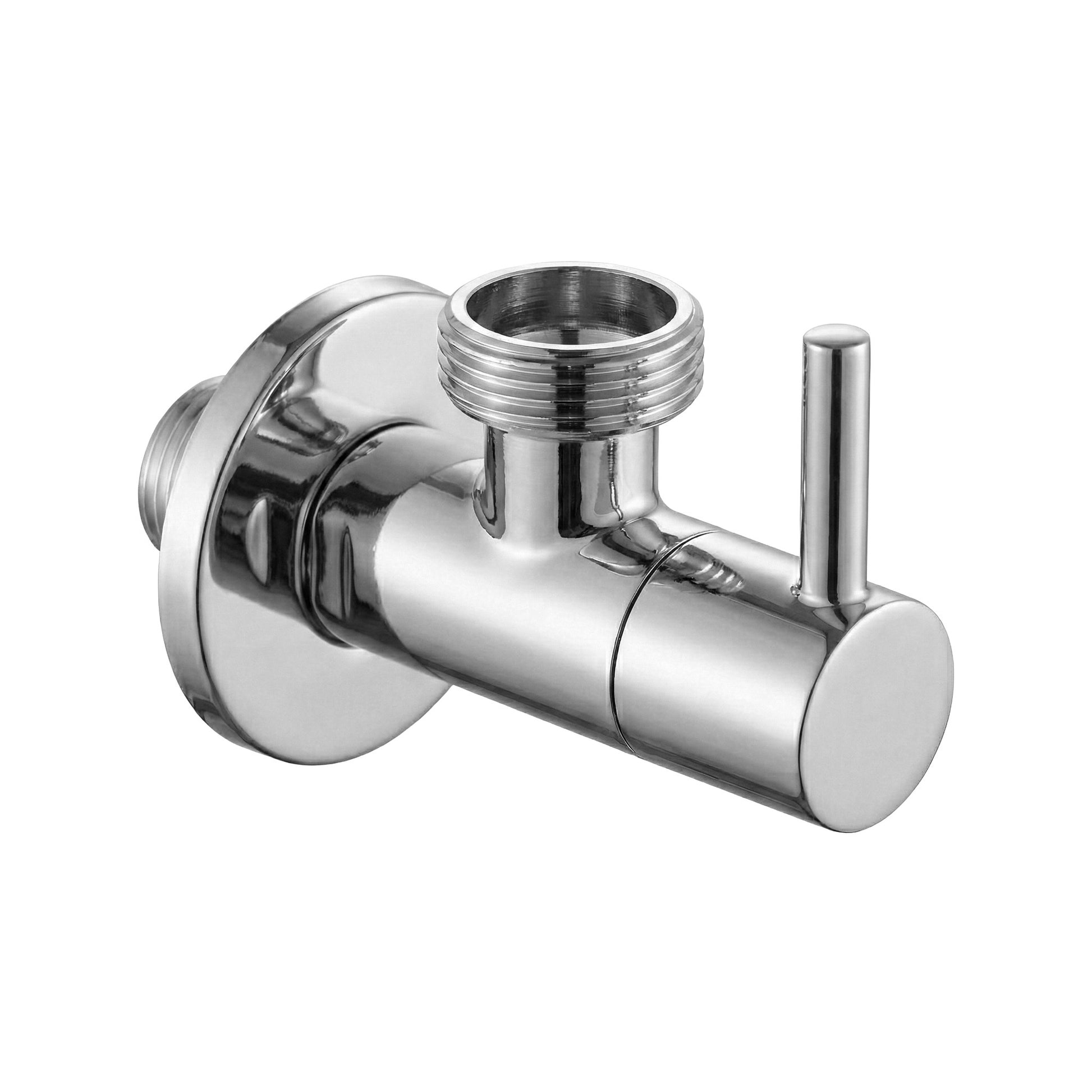 Eckventil 1/2" x 3/4" Chrome  1