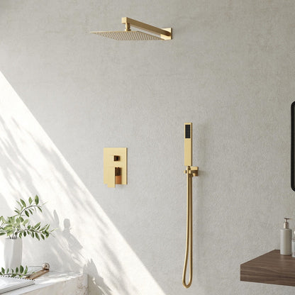 Unterputz Duschgarnitur FENIX GOLD + BOX  2