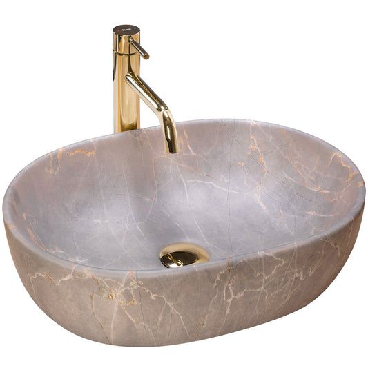 Aufsatzwaschbecken Rea Lara Beige 1