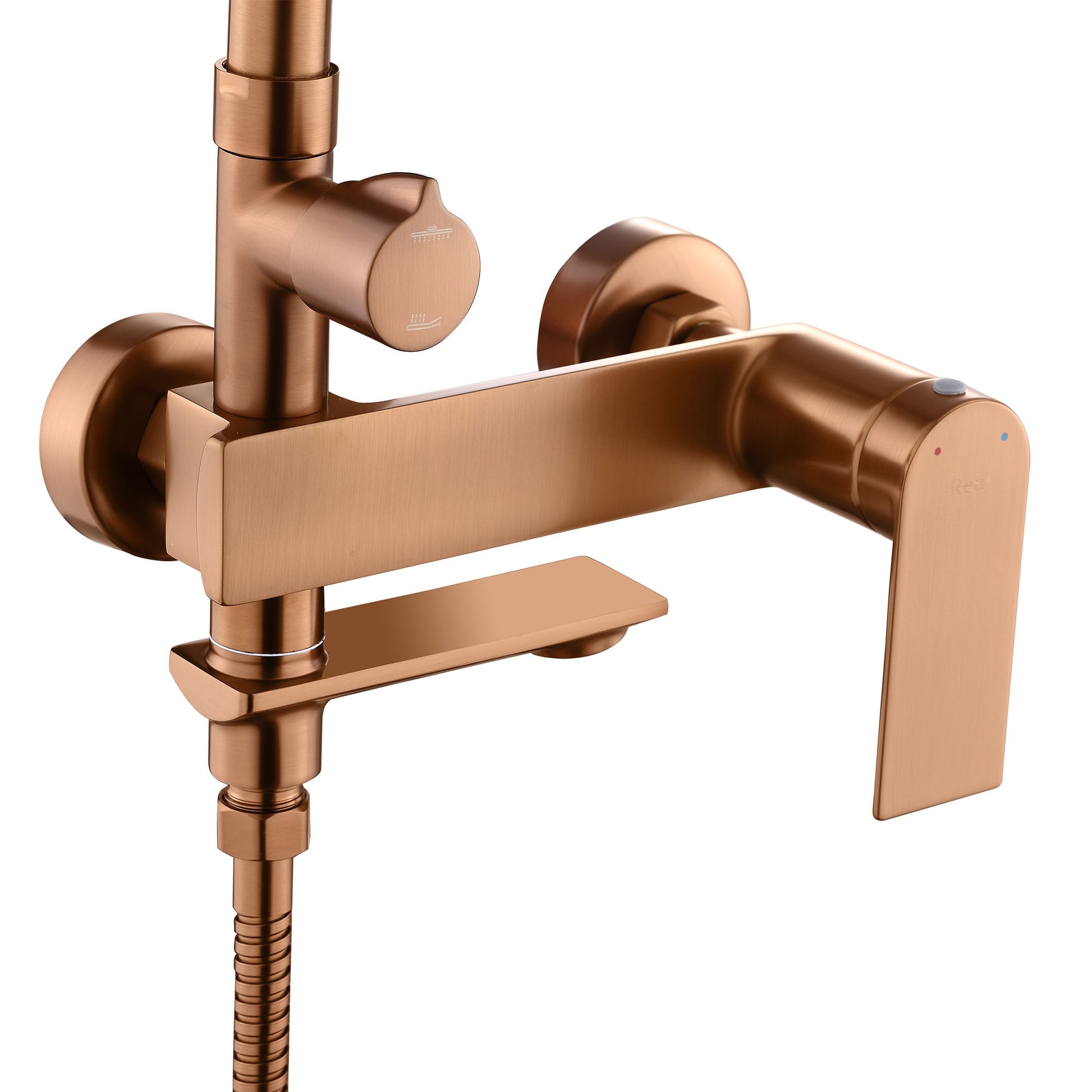 Duschgarnitur REA STORM COPPER BRUSH  6