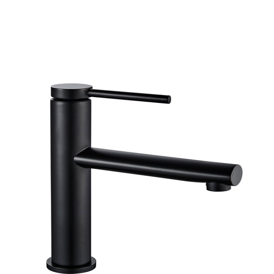 Waschbeckenarmatur Rea Oval Black Low  1