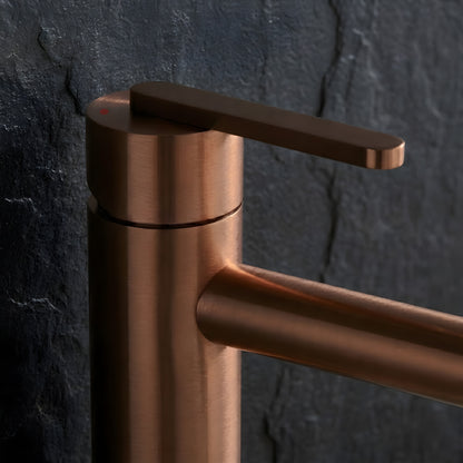 Waschbeckenarmatur Rea Ontario Brush Copper  6