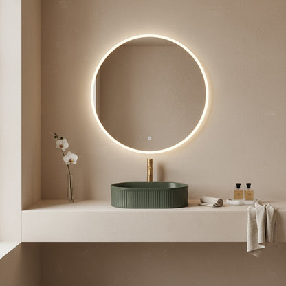 Aufsatzwaschbecken Rea Vanda Olive Matt  5