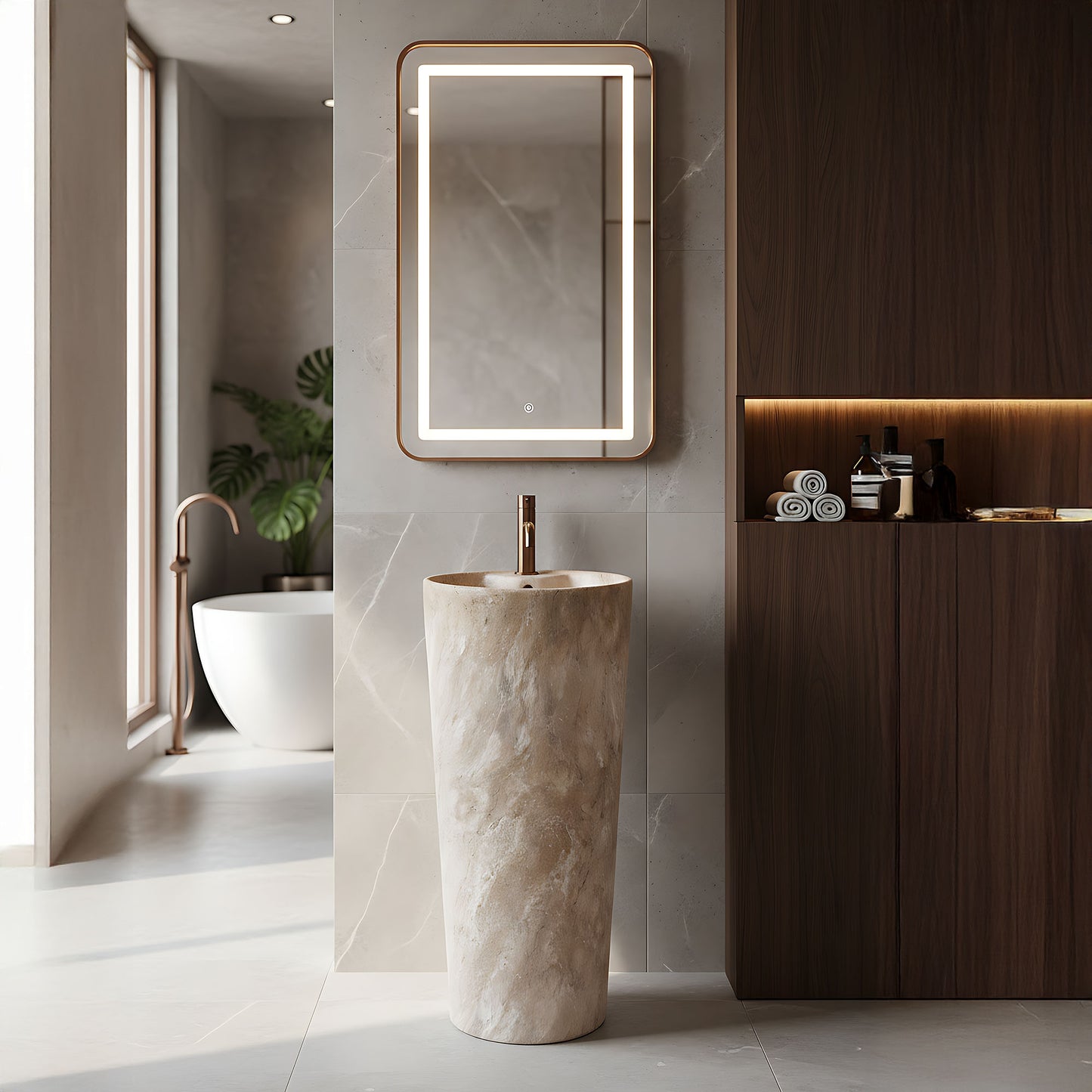 Standwaschbecken Blanka Savana Matt  5