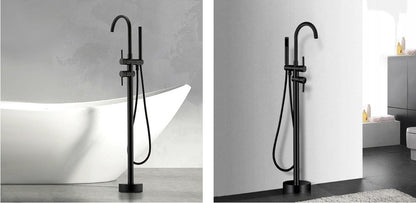 Wannenarmatur Rea Lungo Ortis black 7