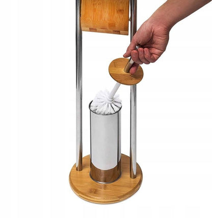 Toilettenpapier- Und Bürstenhalter 390228 Bamboo  8