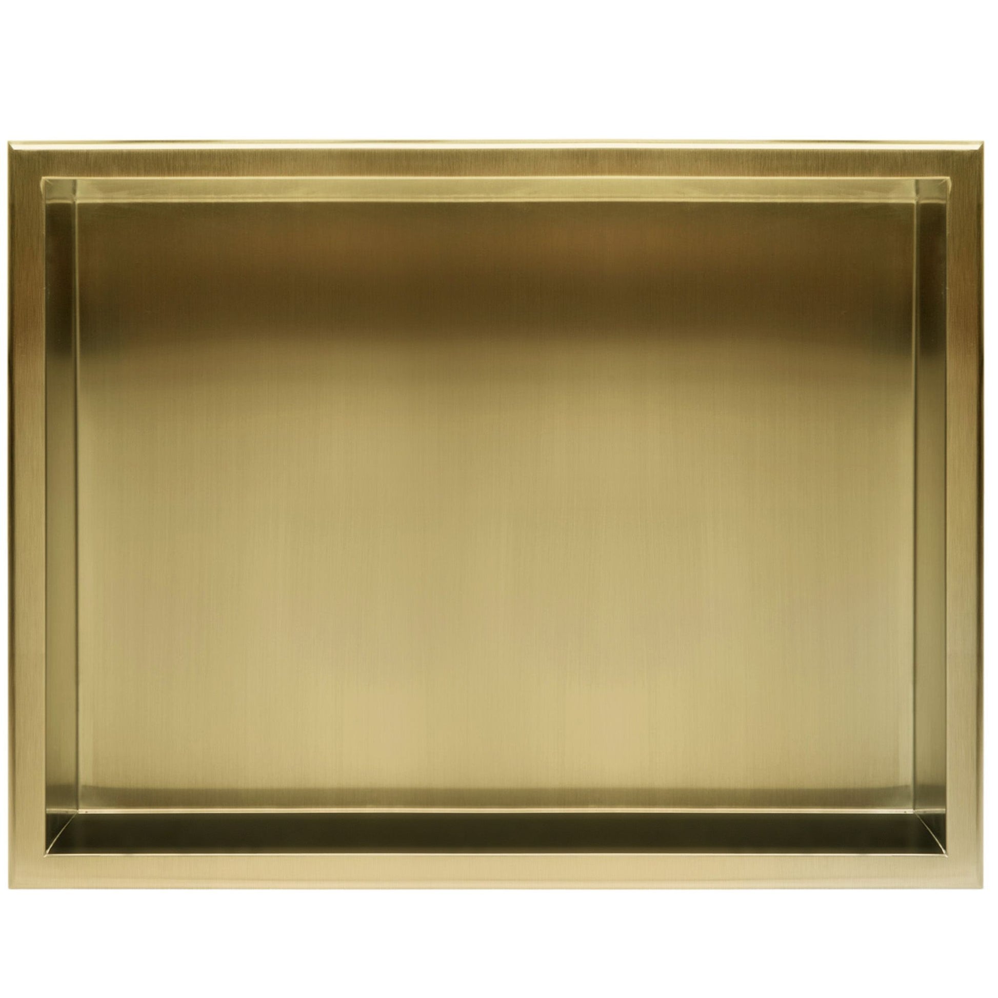 bathroom shelf 30x45 gold brush  5