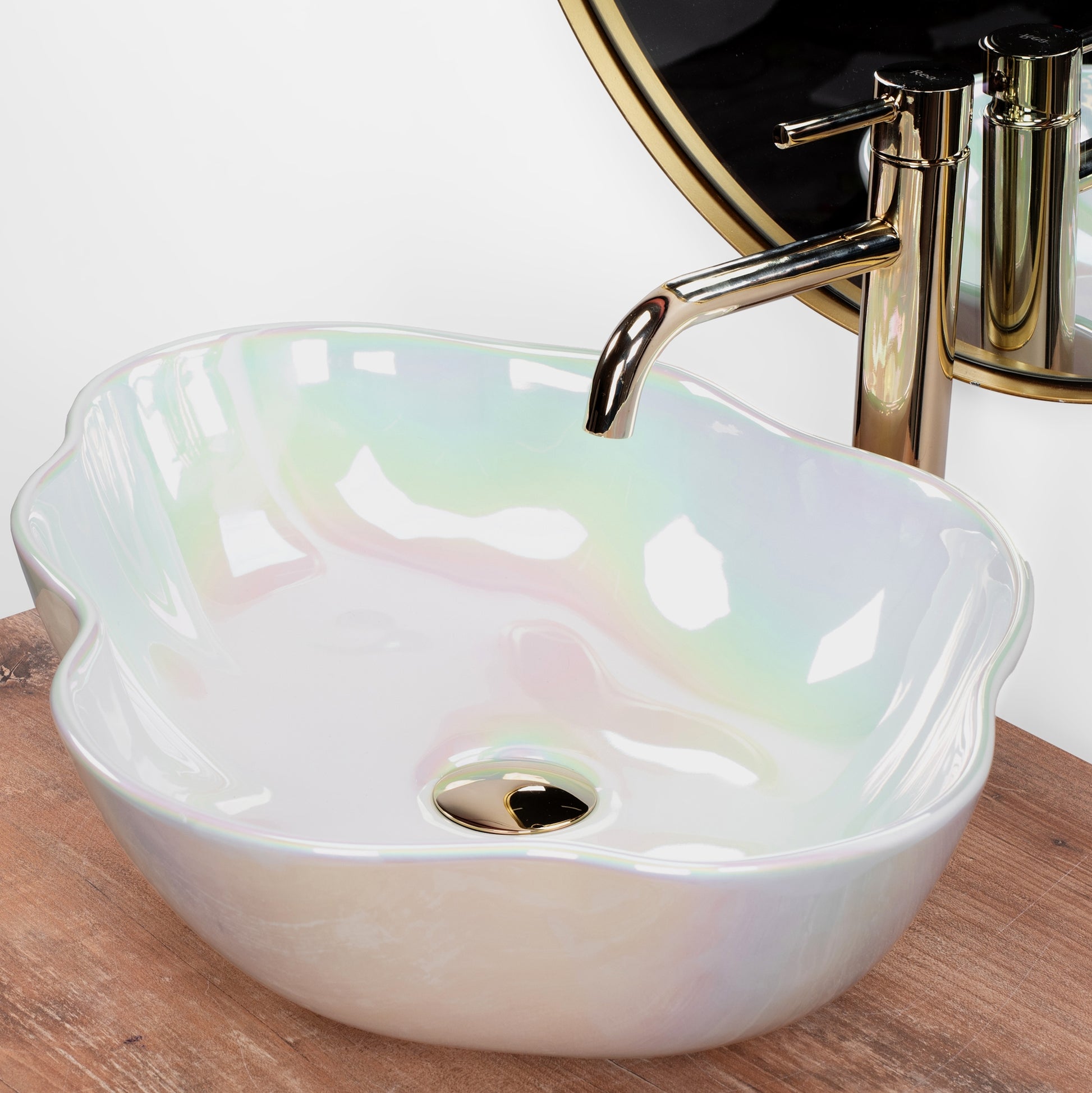 Aufsatzwaschbecken Rea Akoya Pearl  3