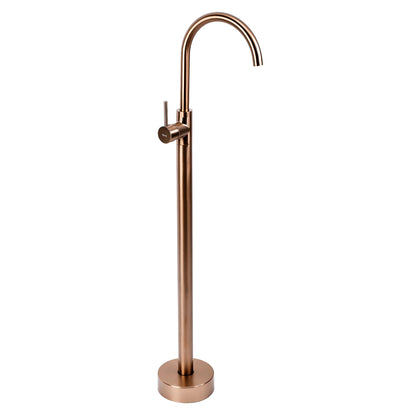 Waschbeckenarmatur freistehend Rea Lungo Brush Copper  1