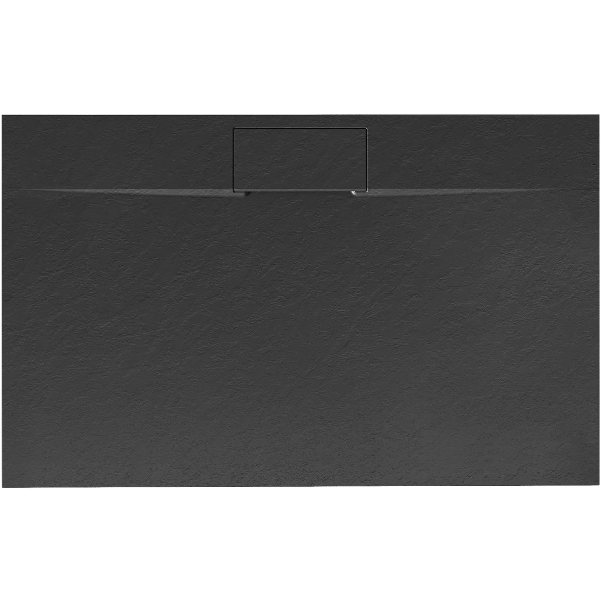Duschtasse Bazalt long Black 80x100  2