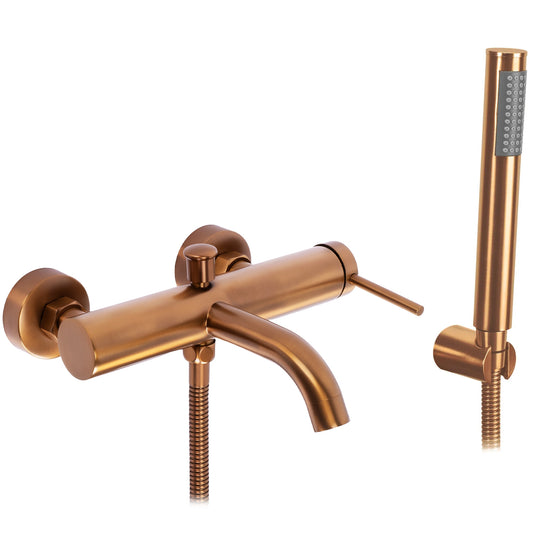 Wannenarmatur Rea Spot Copper Brush  1