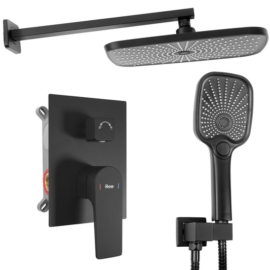 Duschgarnitur Rea MOBY Black 1