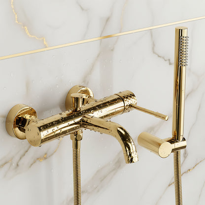 Wannenarmatur Rea Lungo Diamond Gold  3