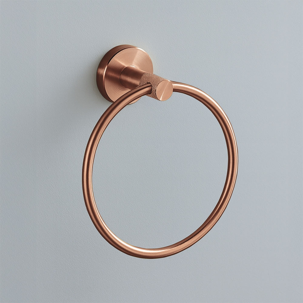 Handtuchhalter Ring 6610 Modern Brush Copper  4