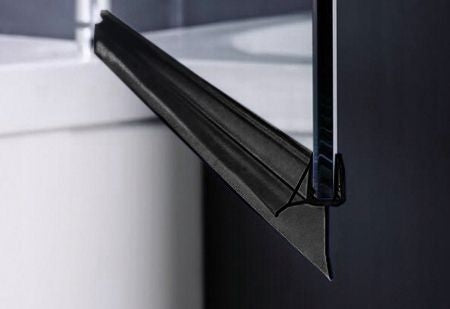 Untere Duschkabine Dichtung 6-8 Mm Rea Black  4
