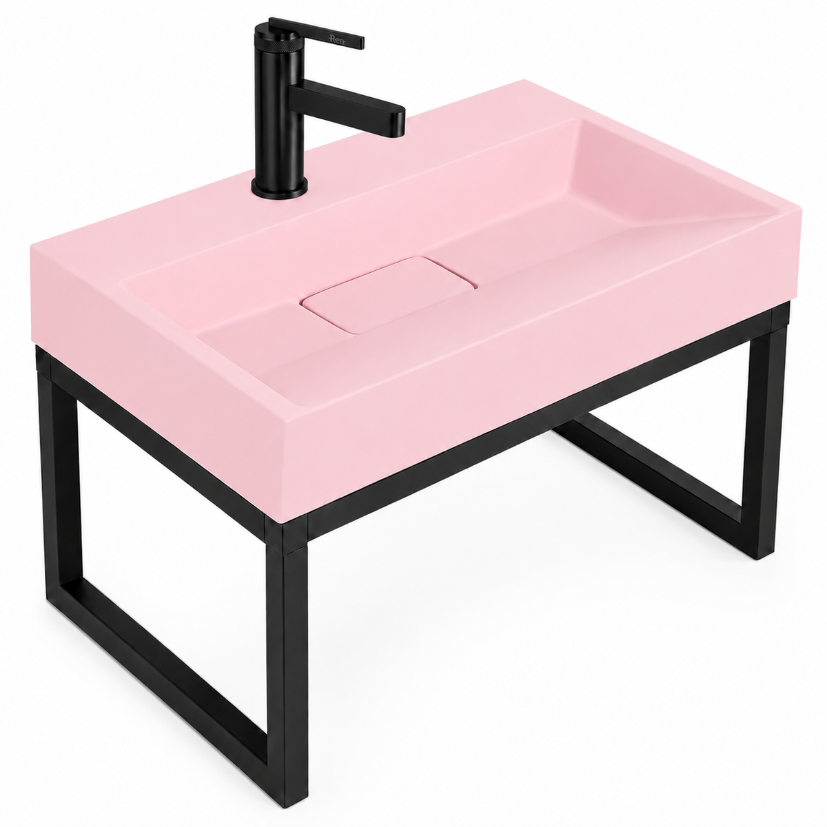Waschbecken Konglomerat GOYA PINK 50CM + Waschtischplatte 10
