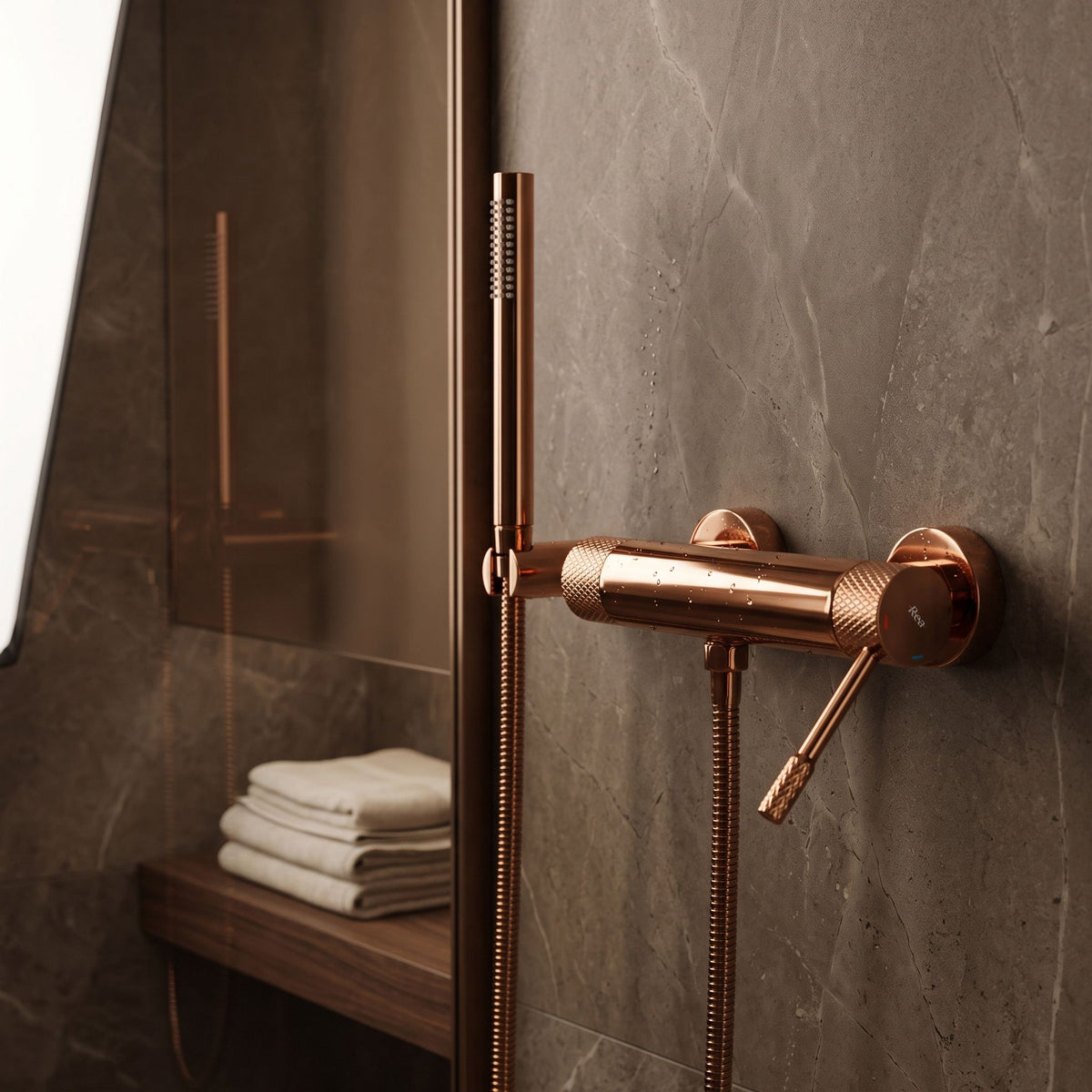 Badewannenarmatur REA Venti Copper 4