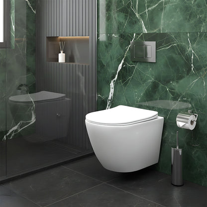 wandhängendes WC REA Carlo Lux Rimless mit Bidetfunktion  7