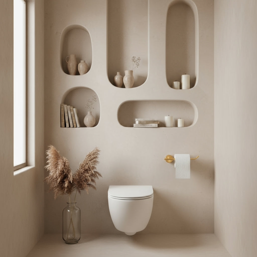 Halter Für Toilettenpapier Tomi 5809 Brush Gold  4