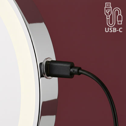 Spiegel LED Glow Chrome  8
