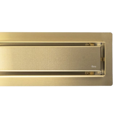 Duschrinne REA Neox pro Brush Gold 90  8