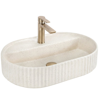 Aufsatzwaschbecken Rea Marcela 60 Vanilla  1