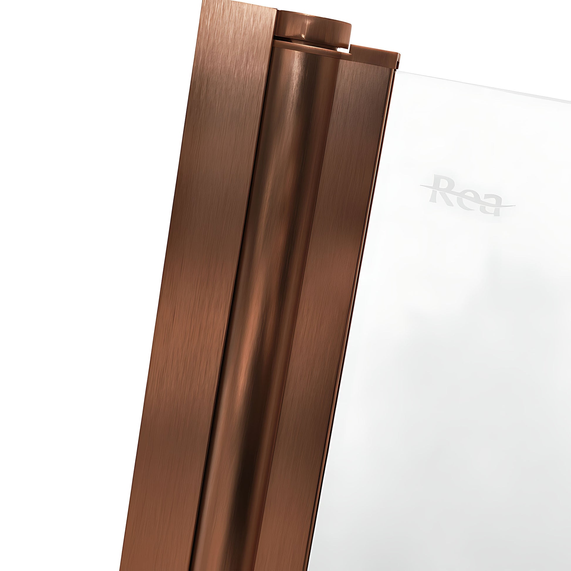 Badewanneaufsatz klappbar Rea Agat-3 120 Brush Copper  8