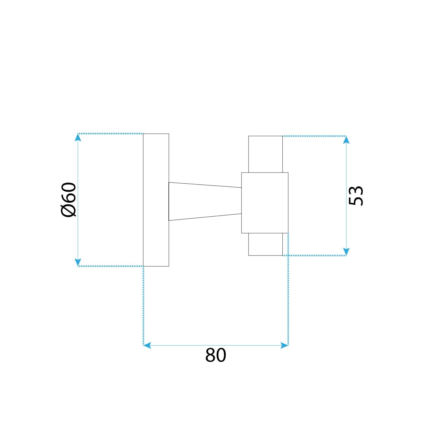 Badezimmerhaken 16101 Aristo Brushed Nickle  6
