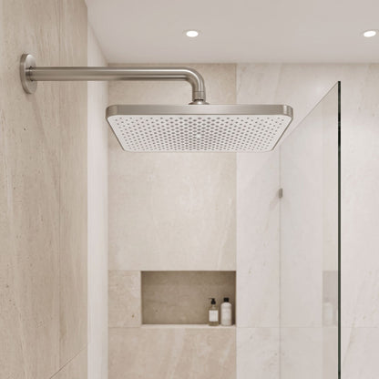 Rechteckige Regendusche REA JS-032 Brushed Nickel 5