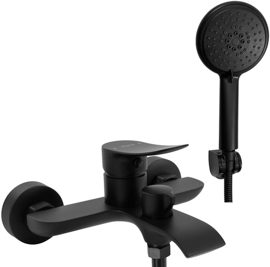 Wannenarmatur REA Dart Black  1