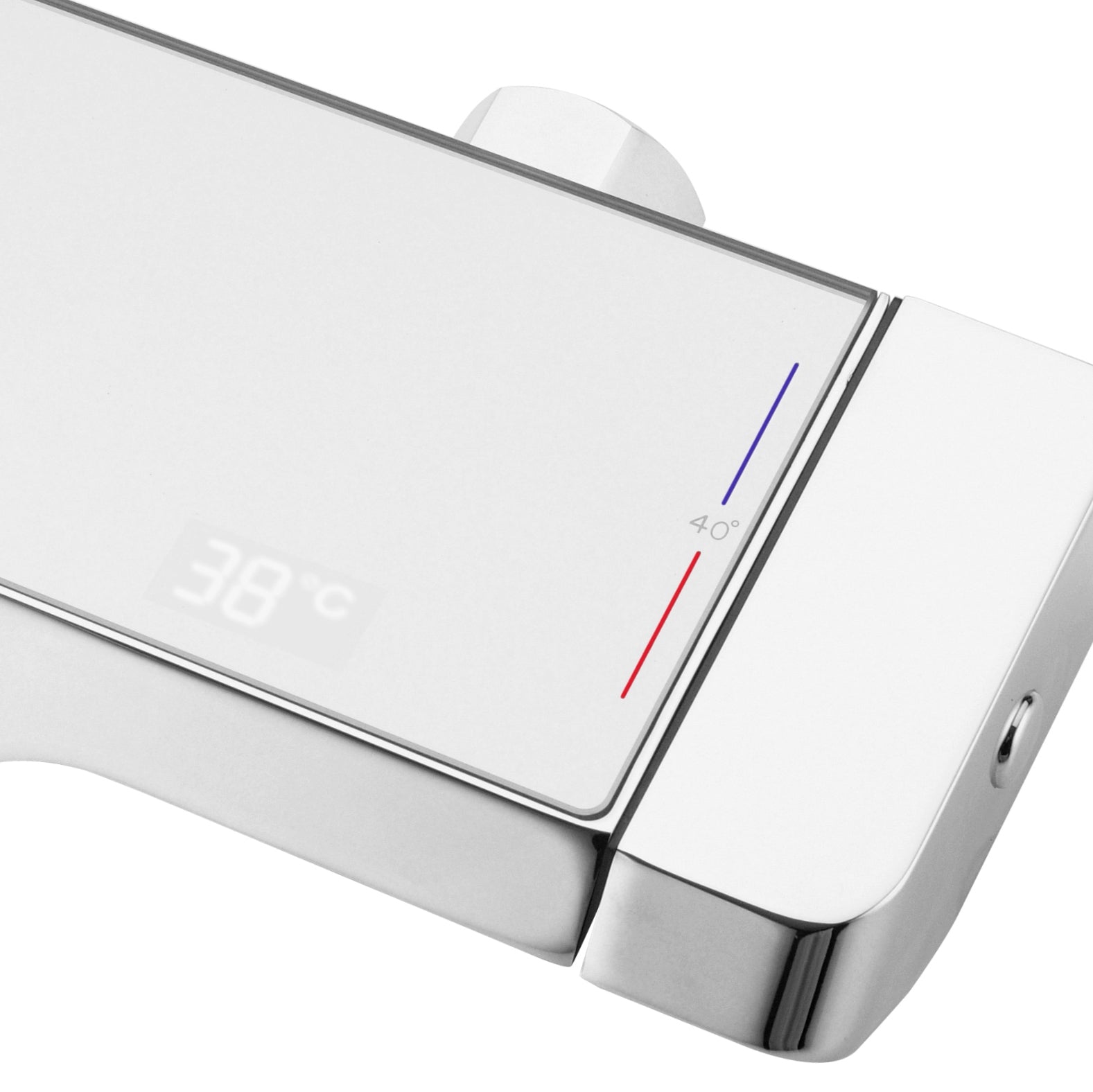 Duschgarnitur mit Thermostat REA ROB Chrome  3