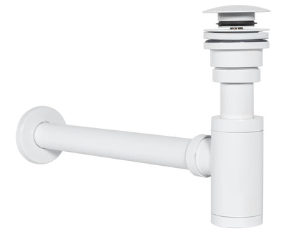 Waschtisch-Siphon Klik-Klak Universal Rea Weiß  3