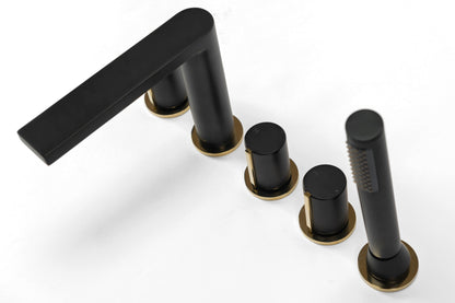 Wannenarmatur Rea ICON Black Matt  3