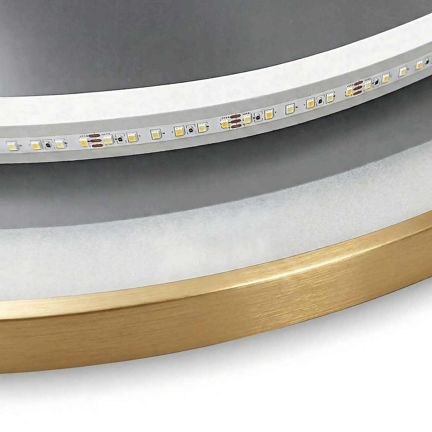 Spiegel LED 80cm MMJ BRUSH GOLD  5