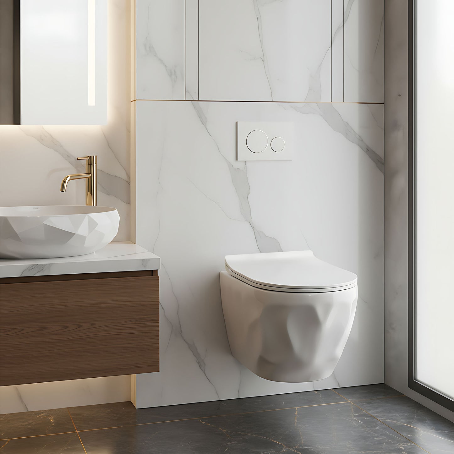 Wc Schüssel Randlos Rea Gustavo Rimless  3