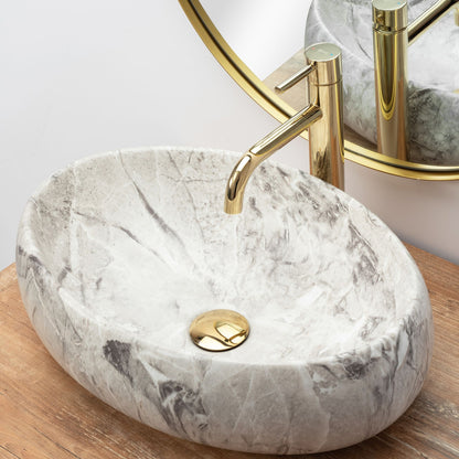 Aufsatzwaschbecken Rea Linda Stone 6