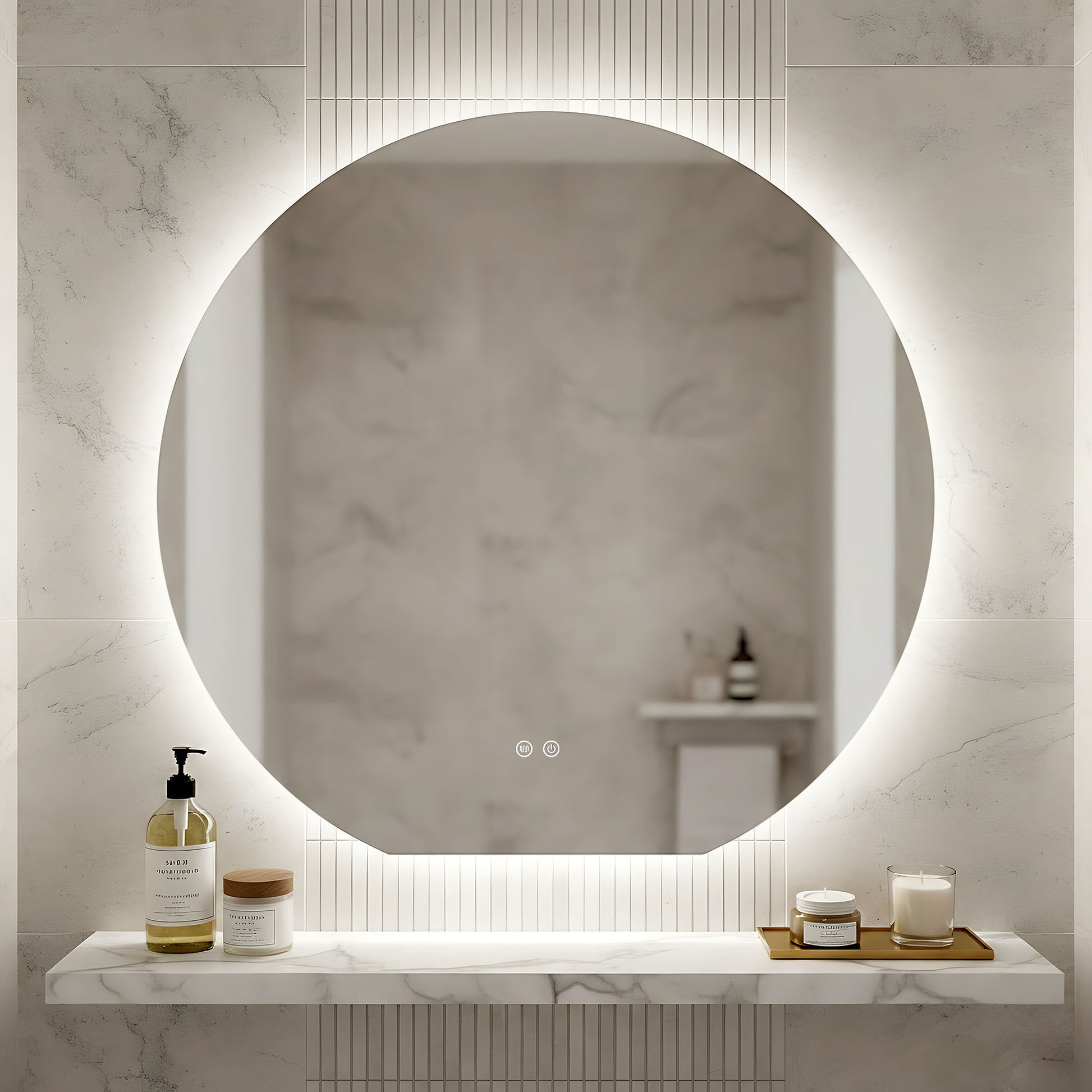 Spiegel LED 100cm Fabio  4