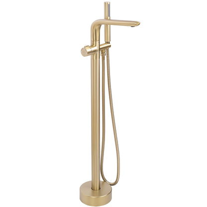 Frei stehende Armatur Rea CLARK BRUSH GOLD 1