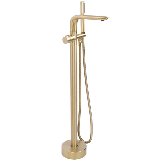 Frei stehende Armatur Rea CLARK BRUSH GOLD 1