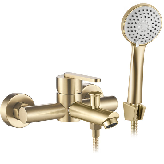 Wannenarmatur REA Ontario Brush Gold  1