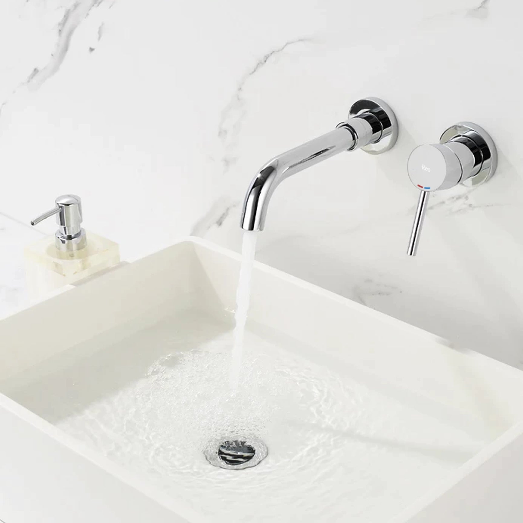 Unterputz Armatur Rea Lungo LONG CHROM +Ibox  3