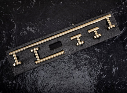 Badezimmer-accessoire-set Ari Brush Gold 4-teilig  8