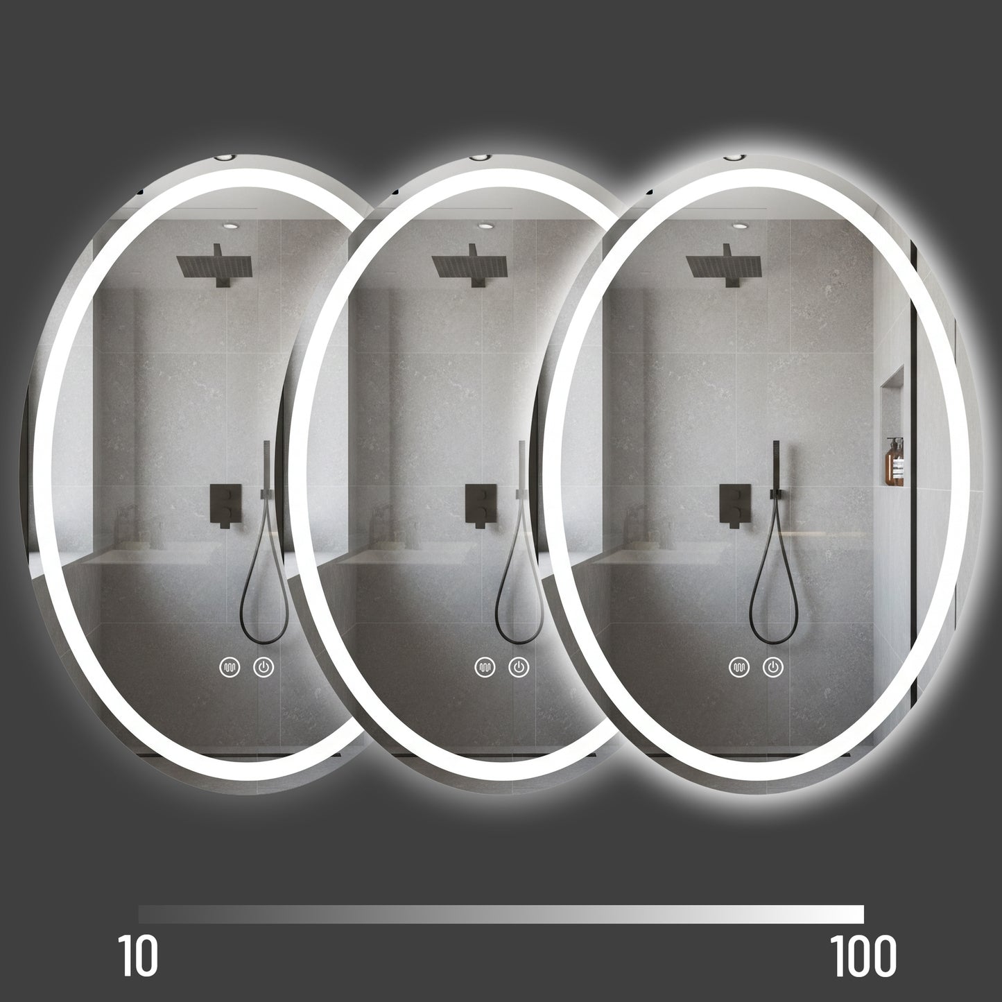 Spiegel LED Marco 50x70 cm  5