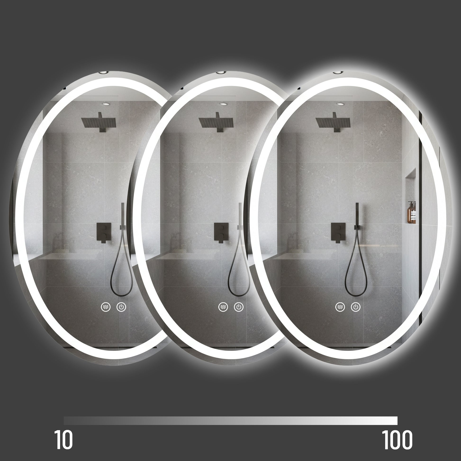 Spiegel LED Marco 50x70 cm  5