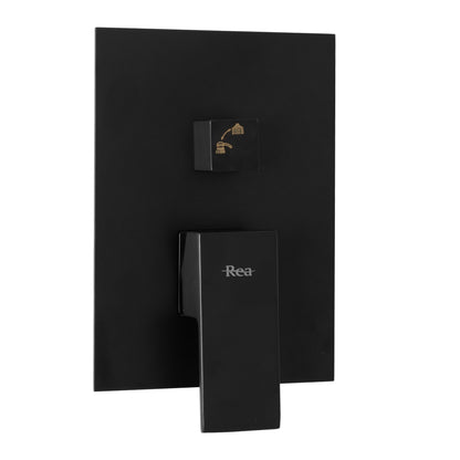 Unterputz Duschgarnitur Rea Fenix Black + BOX  4