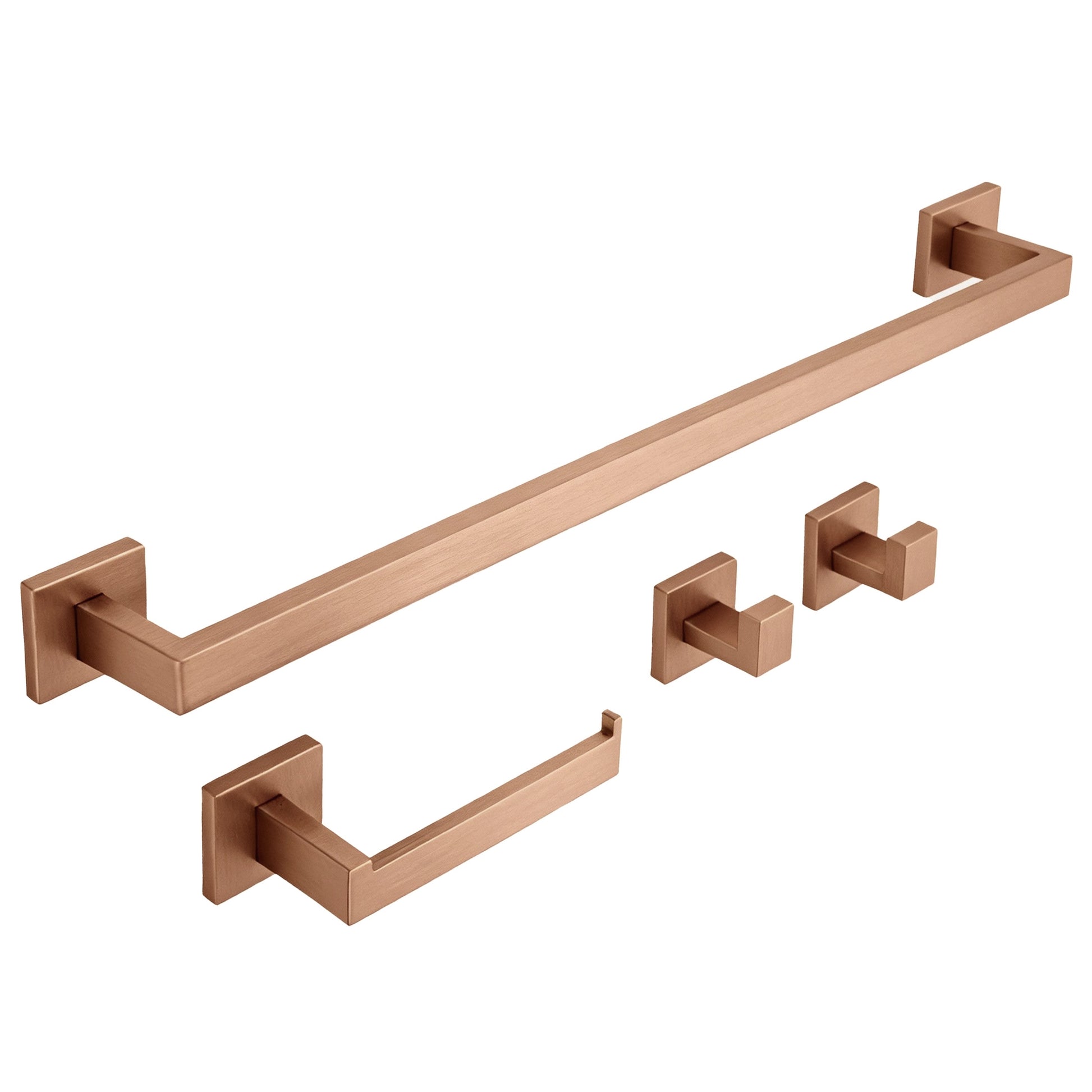 Badezimmer-accessoire-set Rio Brush Copper 4-teilig  6