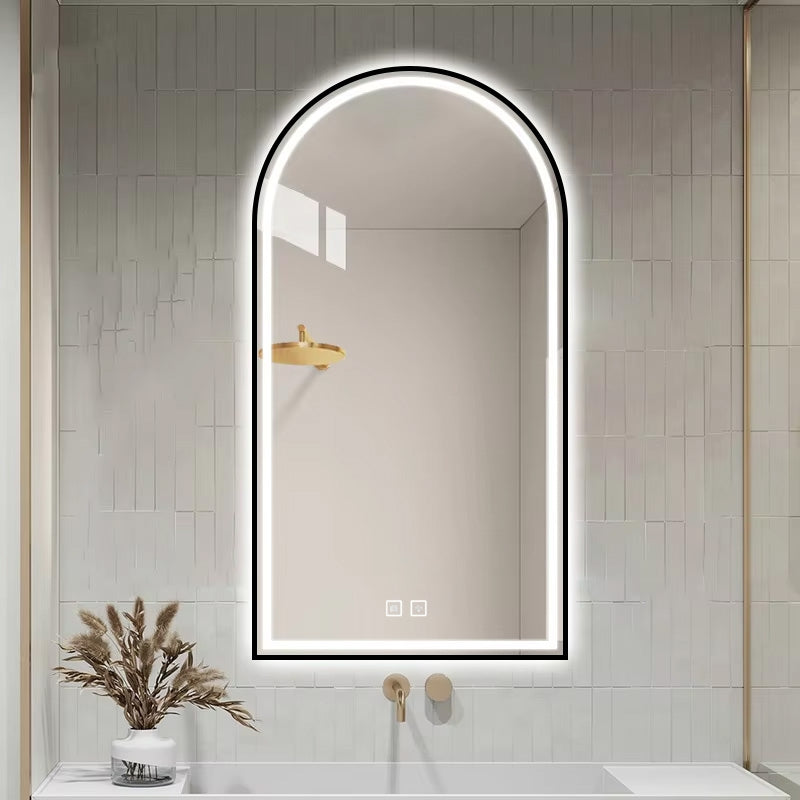 Spiegel LED 60x100cm DASH BLACK  8